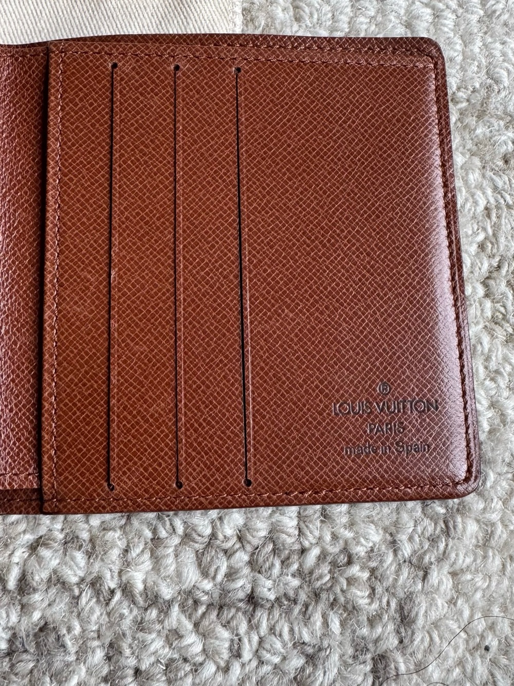Vintage Louis Vuitton Monogram Men’s Bi fold Wallet - Picture 7 of 15